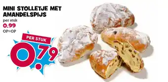 Boon`s Markt Mini stolletje met amandelspijs aanbieding