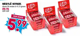 Boon`s Markt Nestlé kitkat aanbieding