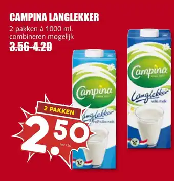 MCD Supermarkt Campina langlekker aanbieding