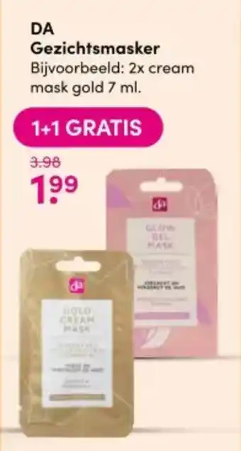 DA DA Gezichtsmasker aanbieding