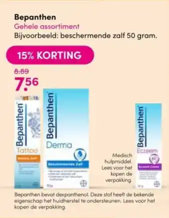 DA Bepanthen aanbieding