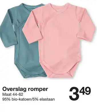 Zeeman Overslag romper aanbieding