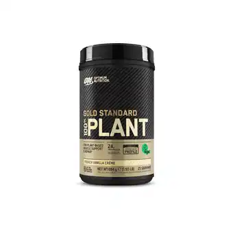 Body & Fit Gold standard 100% plant-based protein aanbieding