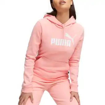 Plutosport Puma essential hoodie dames aanbieding