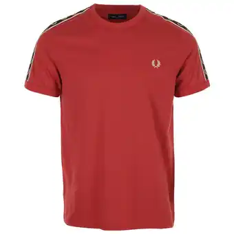 Spartoo T-shirt korte mouw fred perry contrast tape ringer t-shirt aanbieding