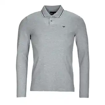 Spartoo Polo shirt lange mouw emporio armani polo shirt 8n1fb5 aanbieding