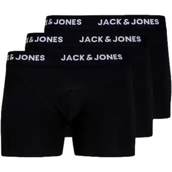 Spartoo Boxers jack & jones pack 3 calzoncillo negros jack jones 12171944 aanbieding