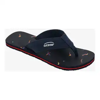 Spartoo Teenslippers oxbow bedrukte katoenen slippers met riem p1vlatan aanbieding