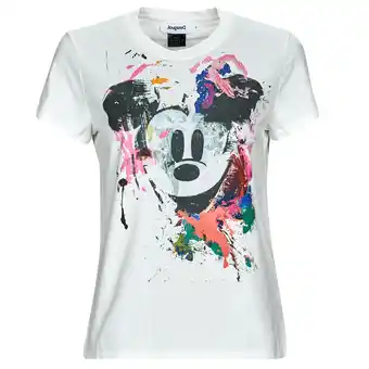 Spartoo T-shirt korte mouw desigual ts_mickey crash aanbieding