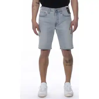 Spartoo Korte broek levis bermuda levi's 405 stand short punch line blu aanbieding