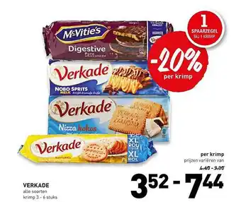 De Kweker Verkade aanbieding