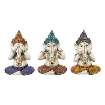 Spartoo Beeldjes signes grimalt ganesha figuur 3 eenheden aanbieding