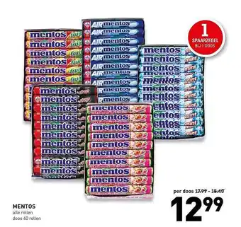 De Kweker Mentos aanbieding