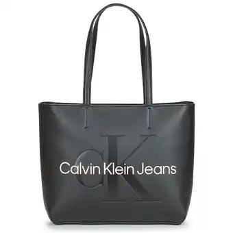 Spartoo Boodschappentas calvin klein jeans sculpted shopper29 mono aanbieding