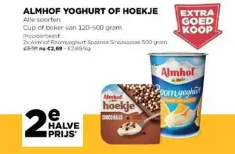 Jumbo Almhof Yoghurt Of Hoekje 120-500 gram aanbieding