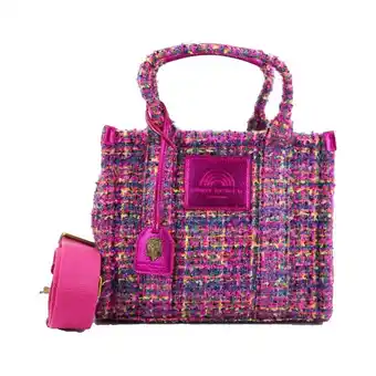 Spartoo Tas kurt geiger london tweed mini southbank aanbieding