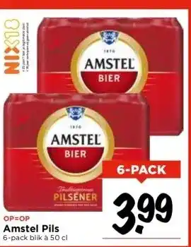 Vomar Voordeelmarkt Amstel pils aanbieding