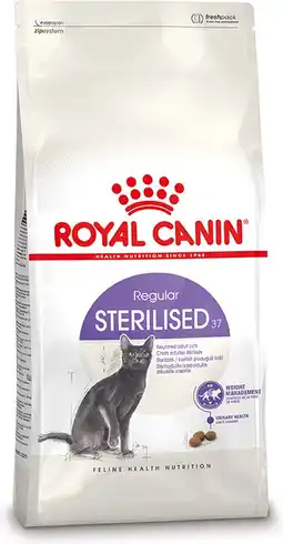 Intratuin Royal canin kattenvoer sterilised 37 4 kg aanbieding