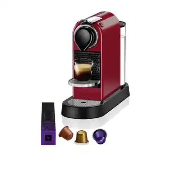 MediaMarkt Krups nespresso citiz xn7415 rood aanbieding