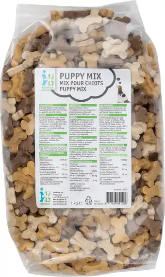 Intratuin Intratuin hondenkoekjes puppy mix 1 kg aanbieding