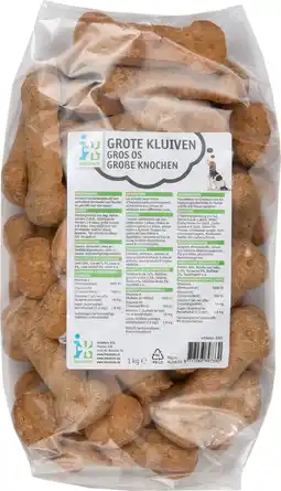 Intratuin Intratuin hondenkoekjes grote kluiven 1 kg aanbieding