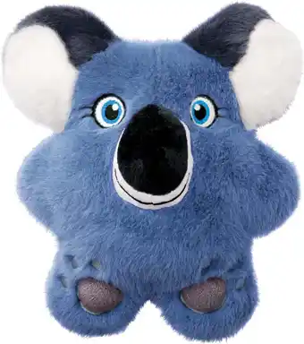 Intratuin Kong hondenspeelgoed knuffel snuzzles koala grijs 21,5 x 21,5 x 9 cm aanbieding