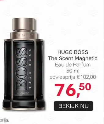 Pour Vous HUGO BOSS The Scent Magnetic 50ml aanbieding