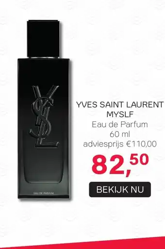 Pour Vous YVES SAINT LAURENT MYSLF 60ml aanbieding