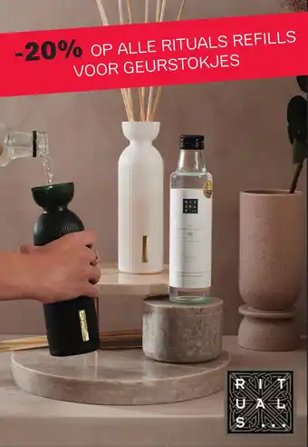 Pour Vous ALLE RITUALS REFILLS VOOR GEURSTOKJES aanbieding