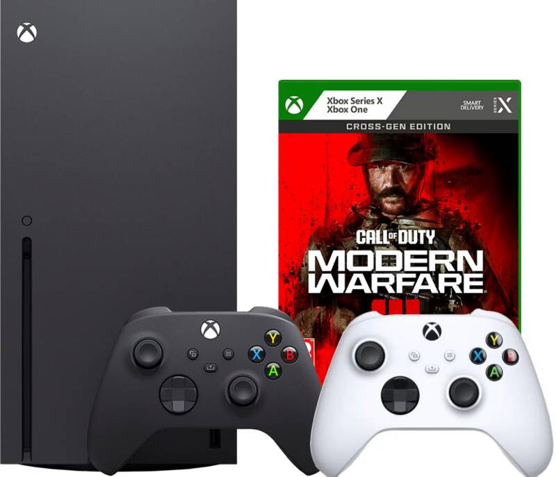 Xbox series x + call of duty modern warfare iii + tweede controller