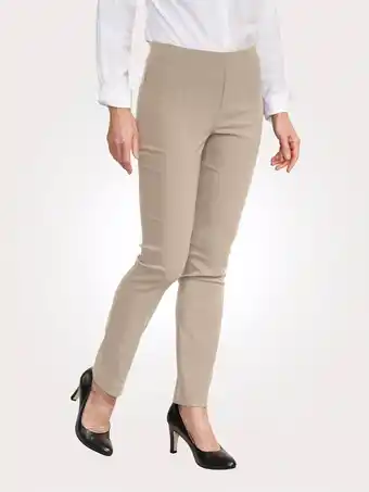 Klingel Broek in smal model mona beige aanbieding