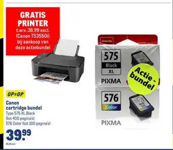 Makro Canon cartridge bundel aanbieding