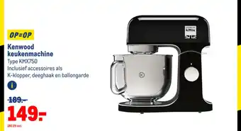 Makro Kenwood keukenmachine aanbieding