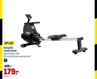 Makro Virtufit roeitrainer aanbieding