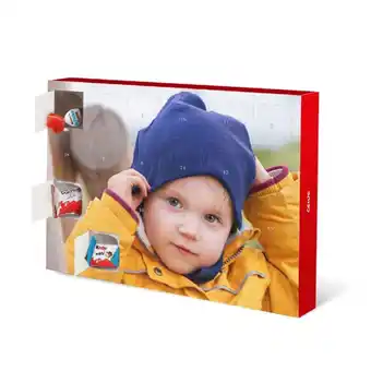 CEWE Foto adventskalender met kinder chocolade aanbieding