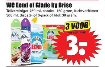 Dirk WC Ecad of Glade by Brise aanbieding