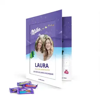 YourSurprise Persoonlijke milka foto adventskalender aanbieding