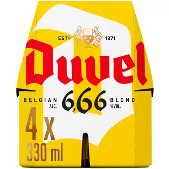 Dekamarkt Duvel blond 666 aanbieding