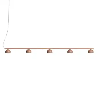 fonQ Northern blush rail 5 hanglamp led beige aanbieding