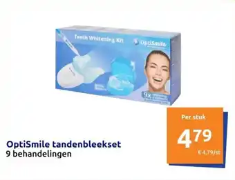 Action OptiSmile tandenbleekset 9 behandelingen aanbieding