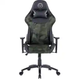 MediaMarkt Qware gaming chair alpha - camouflage aanbieding