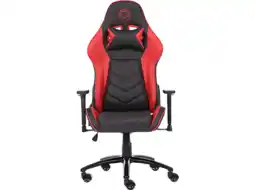 MediaMarkt Qware gaming chair alpha - rood aanbieding