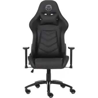 MediaMarkt Qware gaming chair alpha - zwart aanbieding