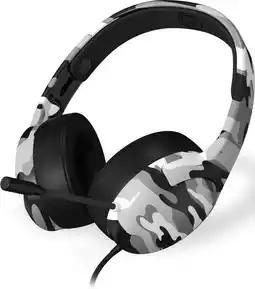 MediaMarkt Qware qware headset new orleans camo - white aanbieding