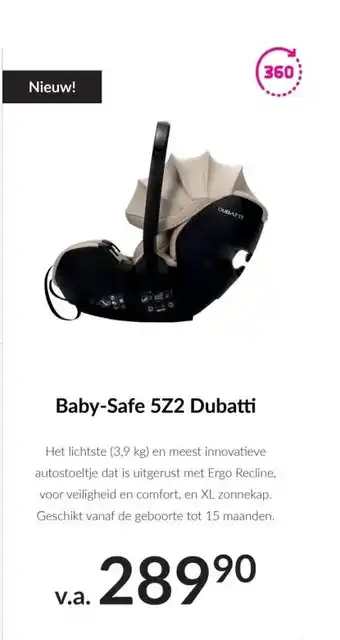 Babypark Baby-safe 5z2 dubatti aanbieding