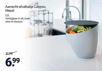 Inter Chalet Aanrecht-afvalbakje Calypso, Mepal aanbieding