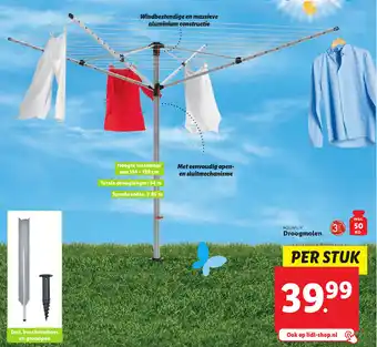 Lidl Aquapur Droogmolen aanbieding