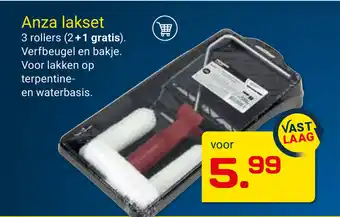 Kluswijs Anza lakset aanbieding