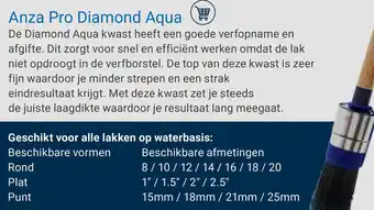 Kluswijs Anza Pro Diamond Aqua aanbieding