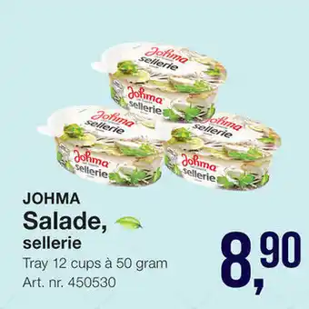 Bidfood Johma Salade, sellerie 50 gram aanbieding